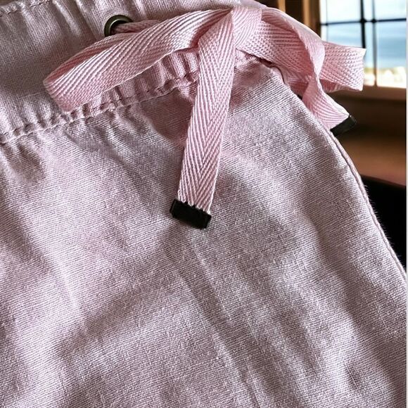 St John’s Bay Silver Pink Linen Jogger NWT - Picture 2 of 5